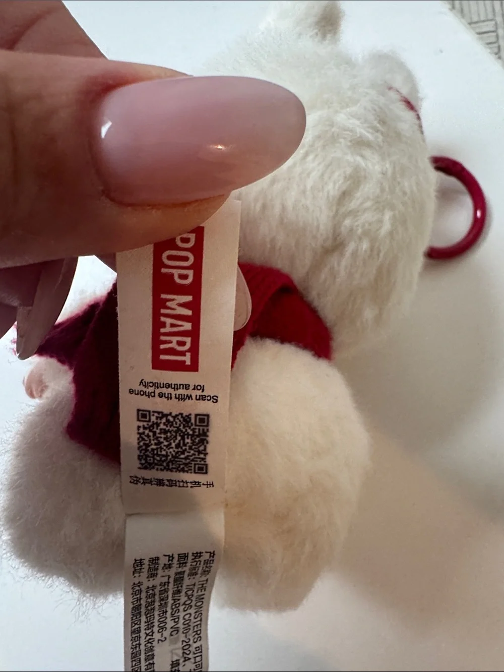POP MART The Monsters Coca-Cola Series Labubu plush figure Authentic - Picture 5 of 9